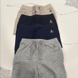 Baby Gap short lot- Gray, Navy, Beige, black size 3-6